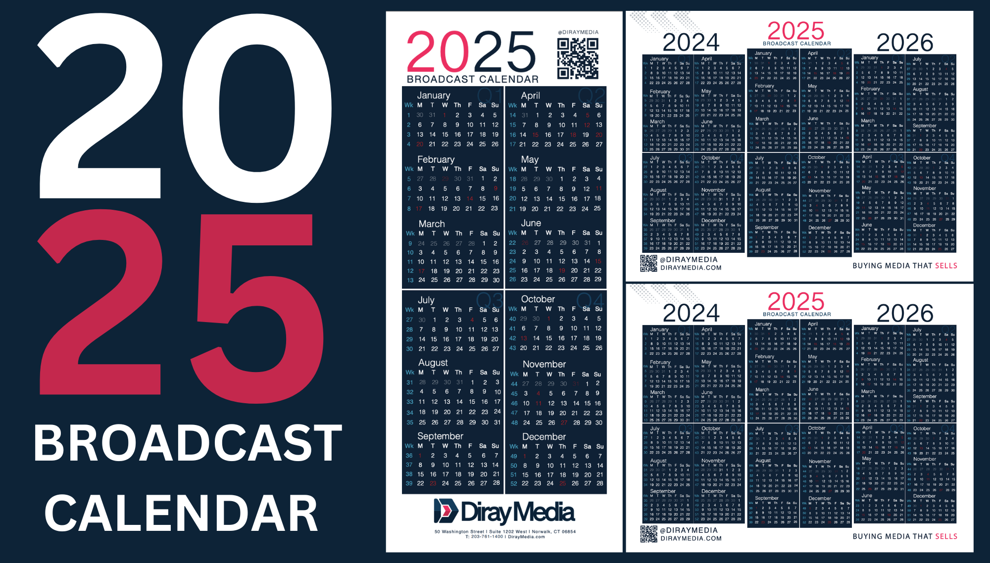 2025 Broadcast Calendar